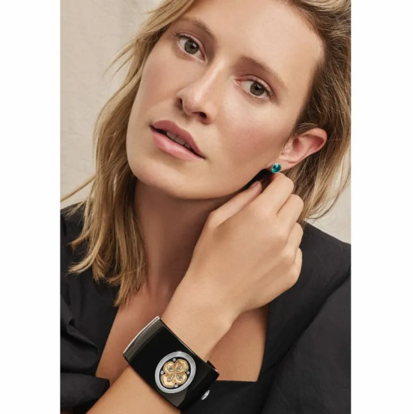 Brighton Monarch Dream Hinged Bangle Black-Multi New