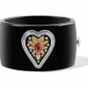 Brighton Monarch Love Hinged Bangle Black-Multi Outlet