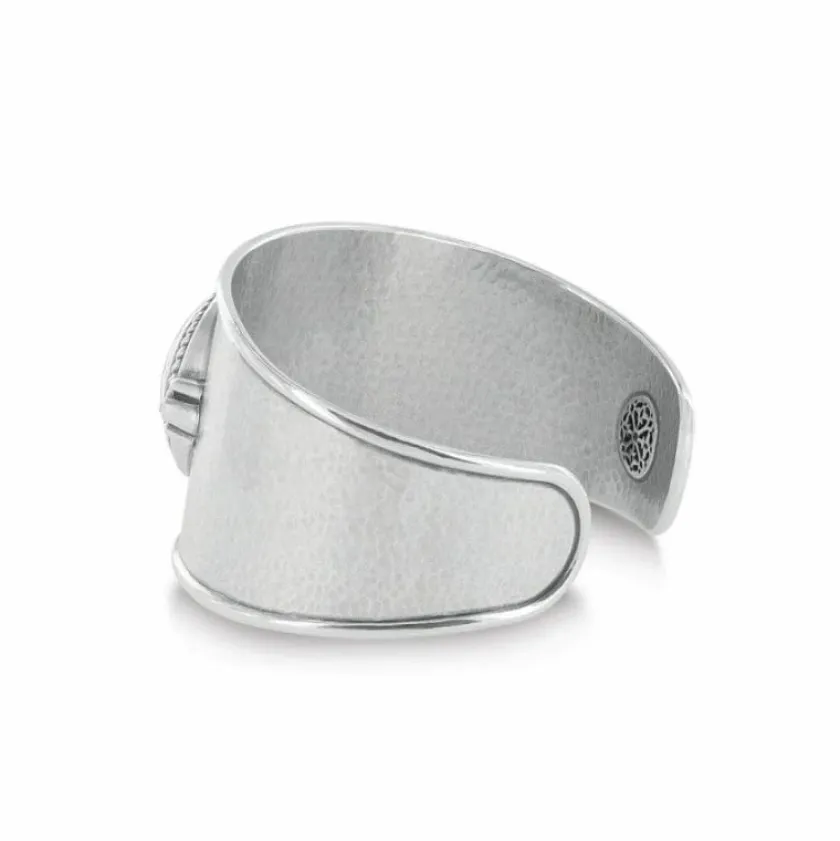 Brighton Monete Wide Cuff Bracelet Silver-Gold Best