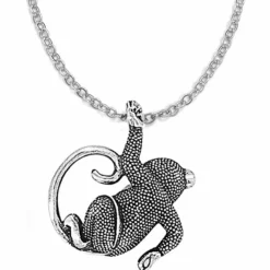 Brighton Monkeying Around Necklace Silver Best