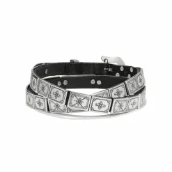 Brighton Mosaica Tile Belt Black New