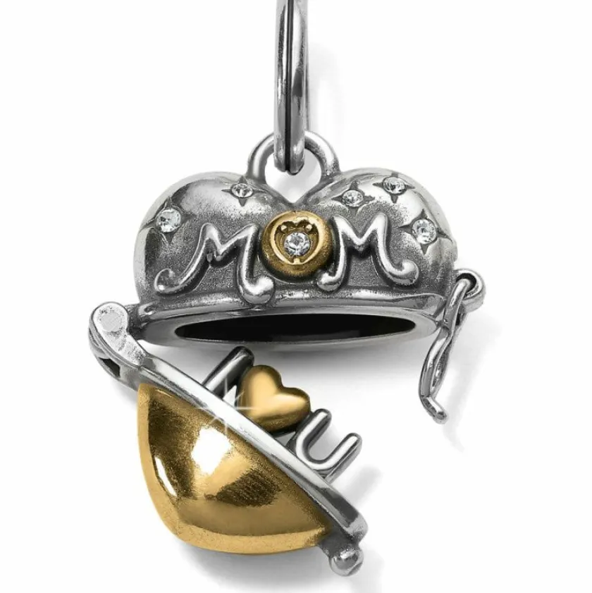 Brighton Mother's Love Heart Charm Silver-Gold Online