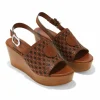 Brighton Muse Wedge Platforms Russet Fashion