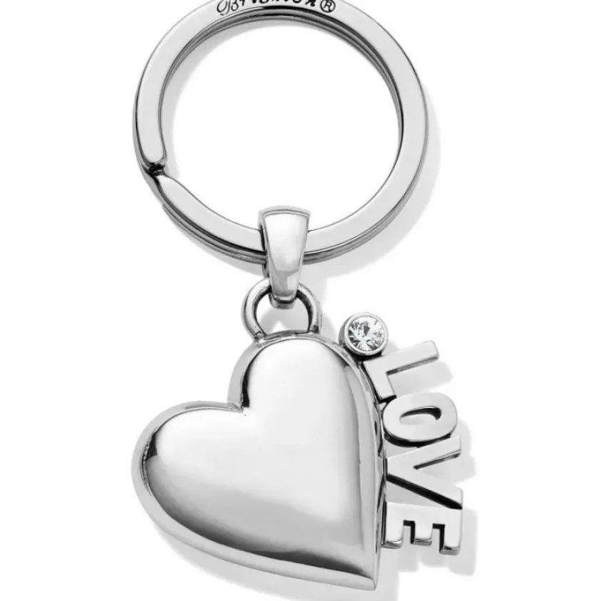 Brighton My Love Key Fob Silver Clearance