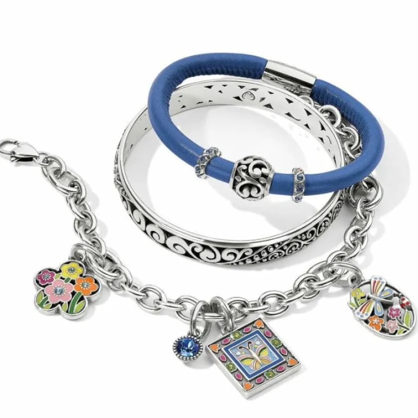 Brighton Nature's Charms Flower Silver-Multi Outlet