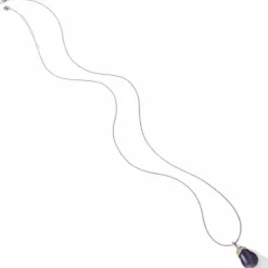 Brighton Neptune's Rings Amethyst Pendant Necklace Purple Discount