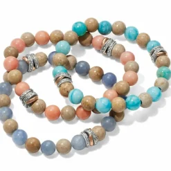 Brighton Neptune's Rings Blush Stretch Bracelet Pink Fashion