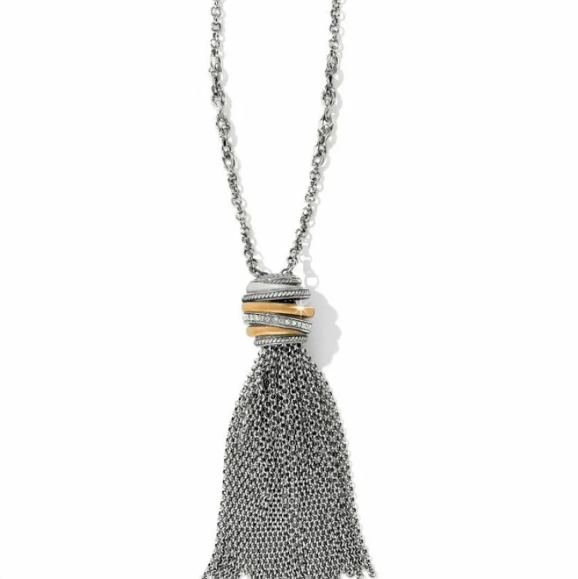 Brighton Neptune's Rings Tassel Necklace Silver-Gold Online