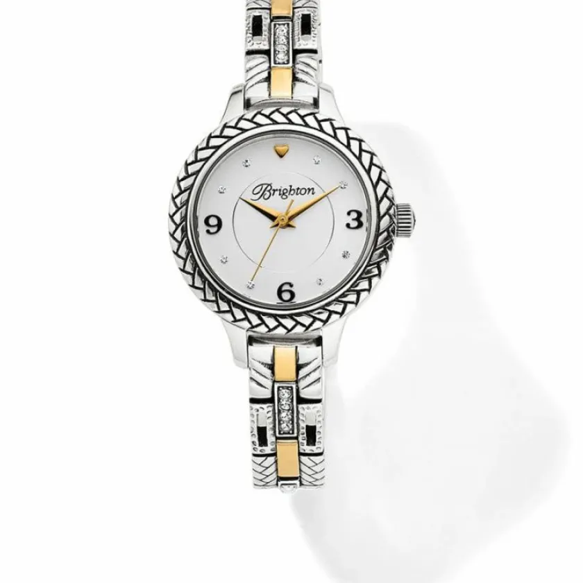 Brighton Newark Watch Silver-Gold Hot