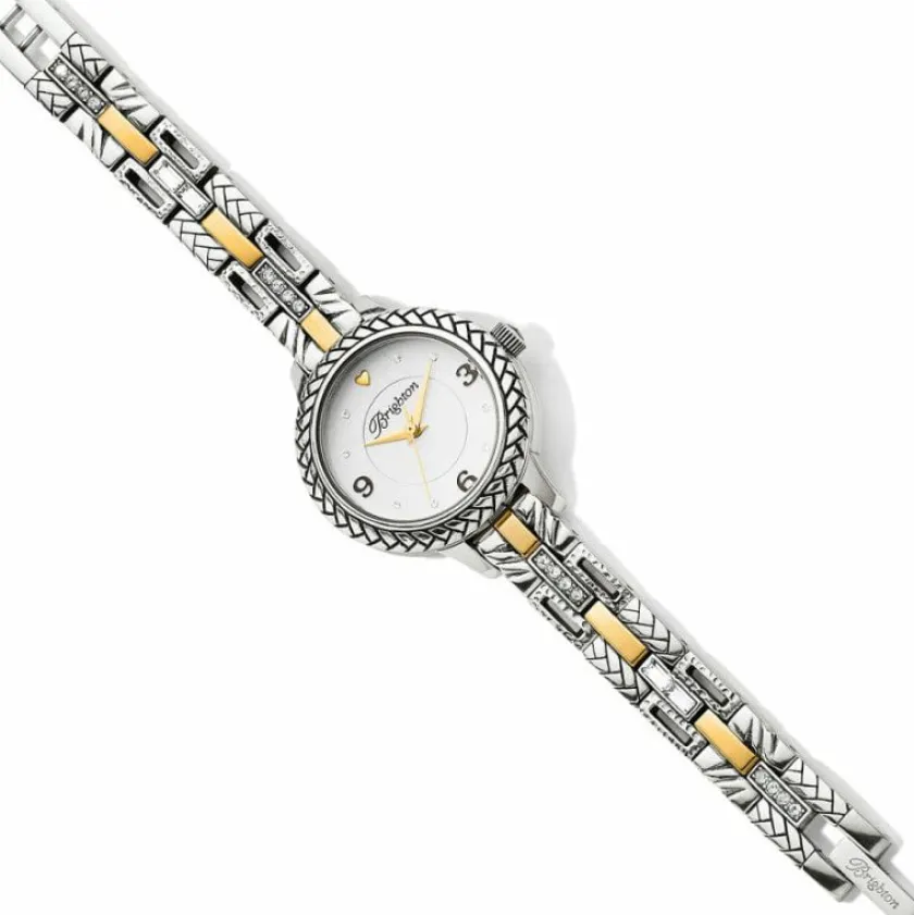 Brighton Newark Watch Silver-Gold Hot