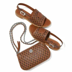 Brighton Nolita Flat Sandals Russet Best