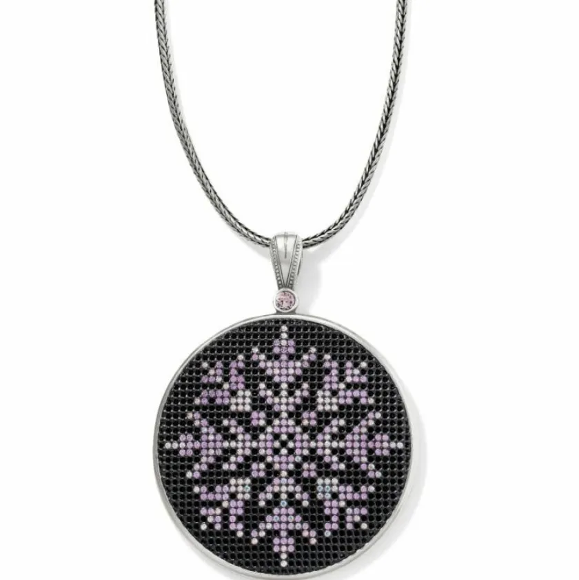 Brighton Nordic Star Convertible Necklace Silver-Purple Best