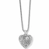 Brighton One Heart Pendant Necklace Silver Discount