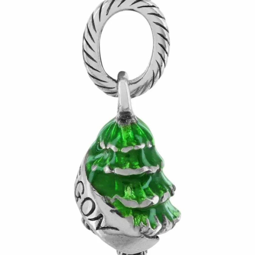 Brighton Oregon Charm Silver-Green New