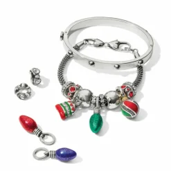 Brighton Ornament Charm Silver-Multi New
