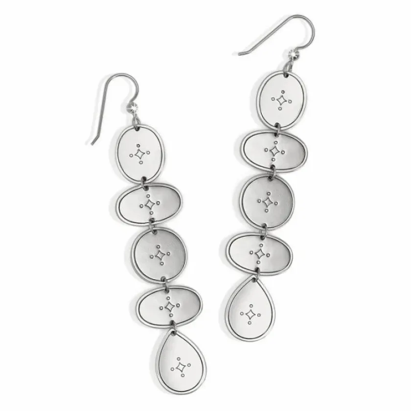 Brighton Palm Canyon Long French Wire Earrings Discount