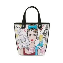 Brighton Paris Blooms Mini Saffiano Tote Multi Outlet