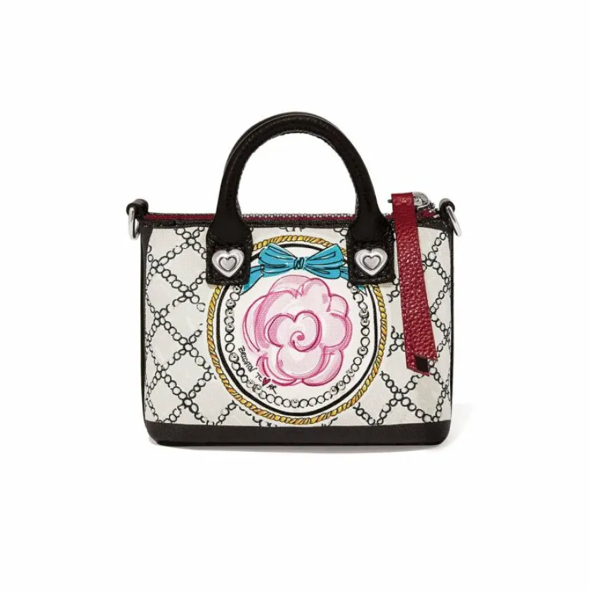 Brighton Paris Blooms Saffian Micro Bag Discount