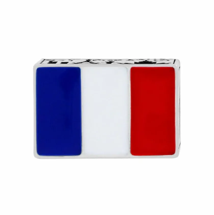 Brighton Paris Postcard Bead Silver-Multi Discount
