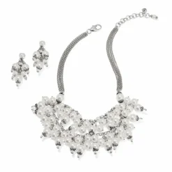 Brighton Pearl-icious Necklace Silver-Pearl Sale