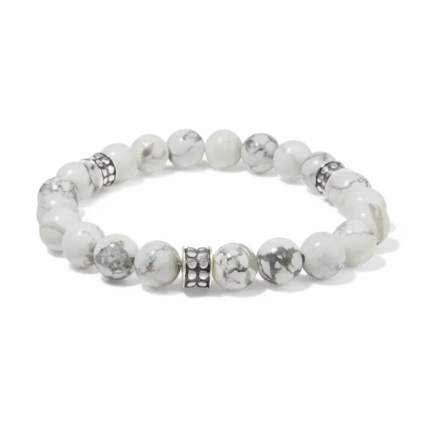 Brighton Pebble Dot Dream Stretch Bracelet Silver-White Online