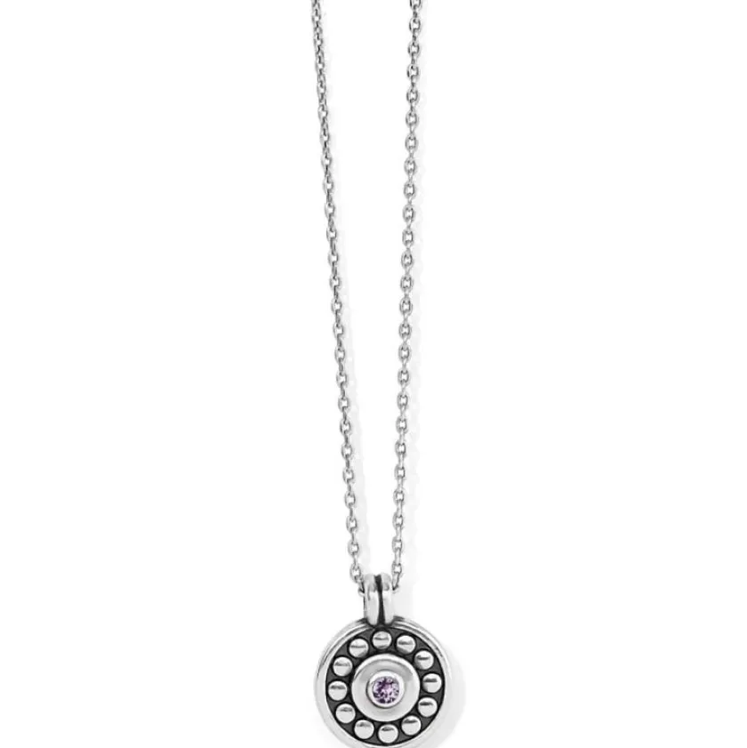 Brighton Pebble Dot Medali Petite Reversible Necklace Discount