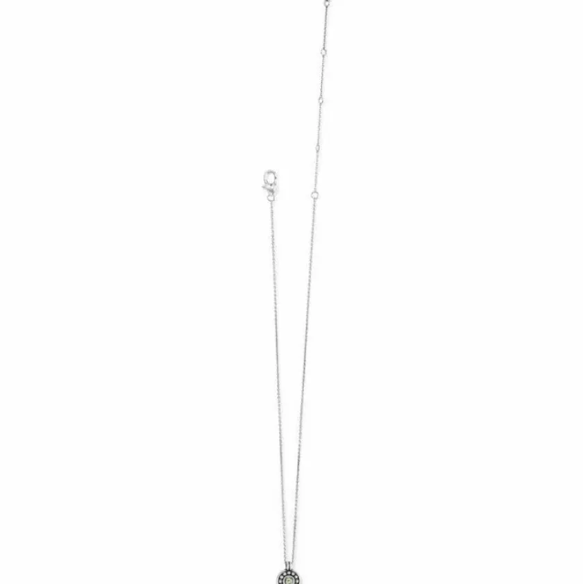Brighton Pebble Dot Medali Petite Reversible Necklace Discount