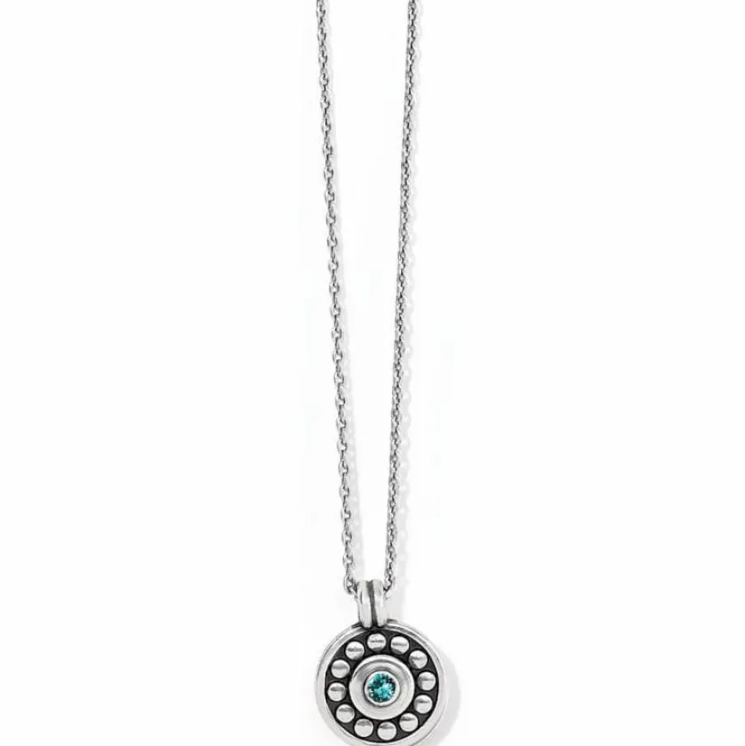 Brighton Pebble Dot Medali Petite Reversible Necklace Discount
