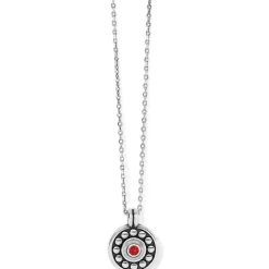 Brighton Pebble Dot Medali Petite Reversible Necklace Discount