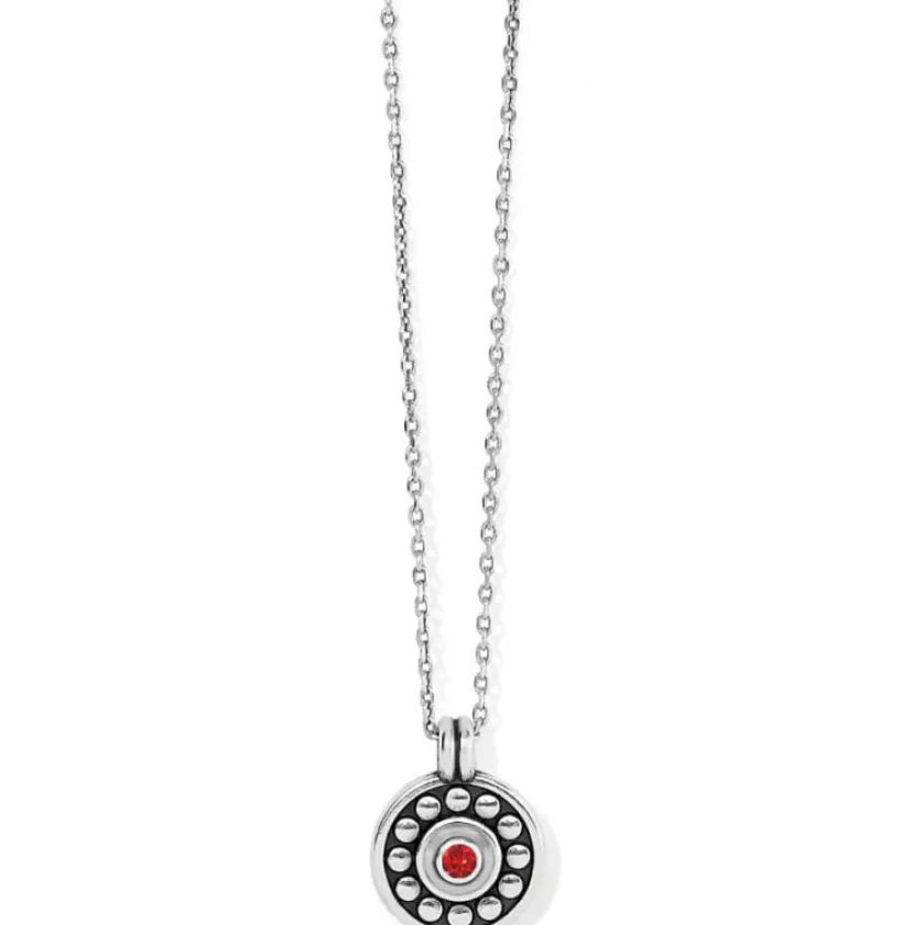 Brighton Pebble Dot Medali Petite Reversible Necklace Discount