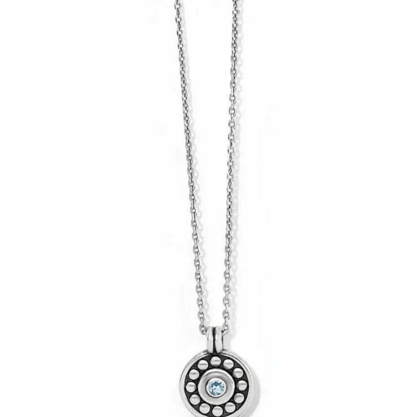 Brighton Pebble Dot Medali Petite Reversible Necklace Discount