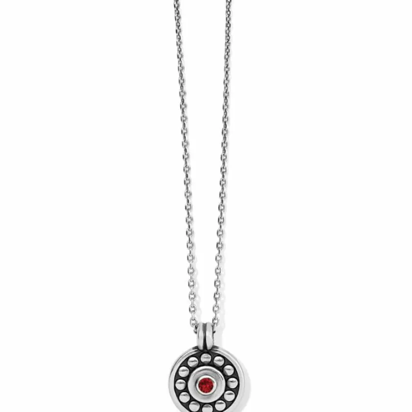 Brighton Pebble Dot Medali Petite Reversible Necklace Discount