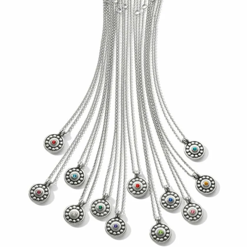 Brighton Pebble Dot Medali Petite Reversible Necklace Discount