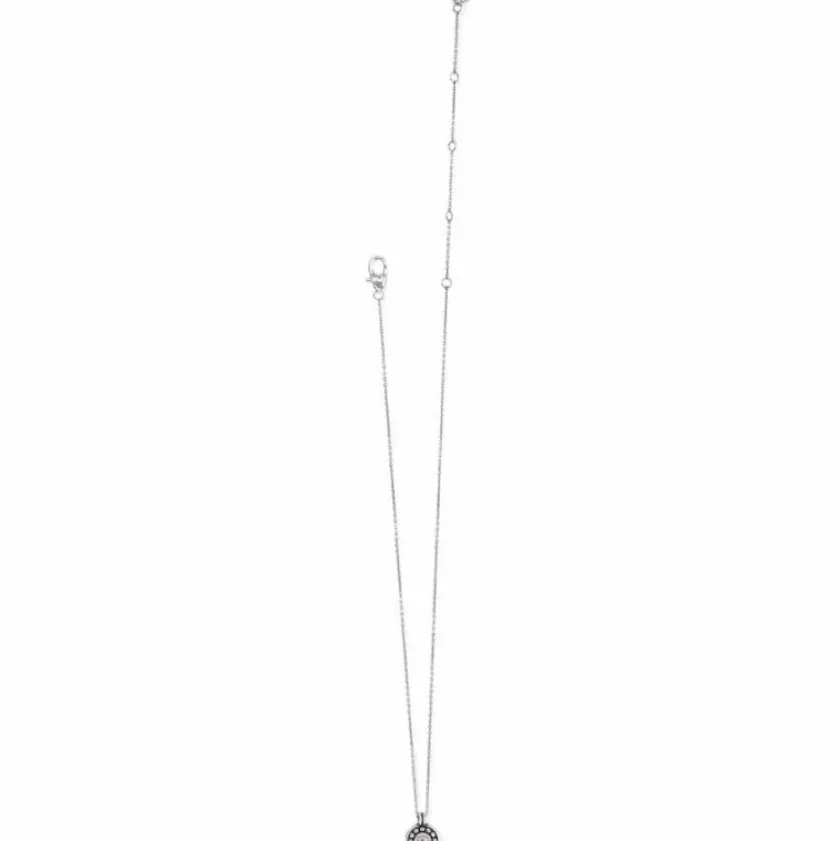 Brighton Pebble Dot Medali Petite Reversible Necklace Discount
