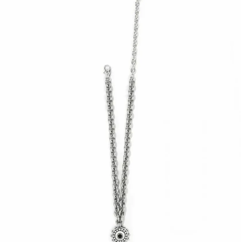 Brighton Pebble Dot Medali Reversible Collar Necklace Clearance