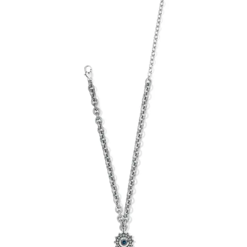 Brighton Pebble Dot Medali Reversible Collar Necklace Clearance