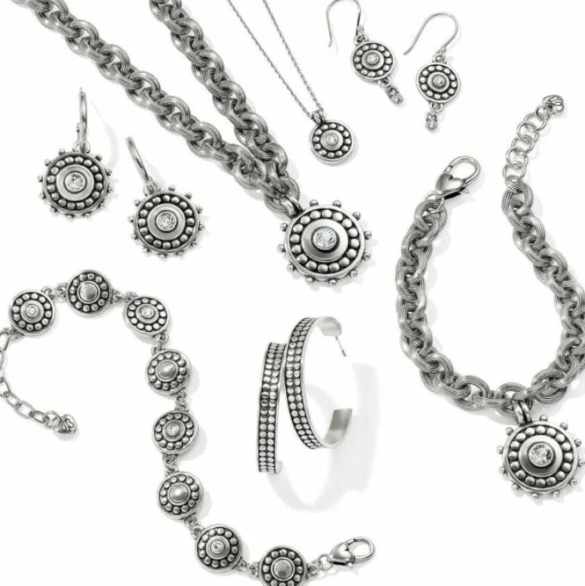 Brighton Pebble Dot Medali Reversible Collar Necklace Clearance