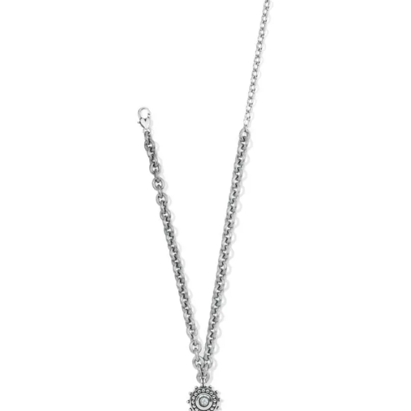 Brighton Pebble Dot Medali Reversible Collar Necklace Clearance