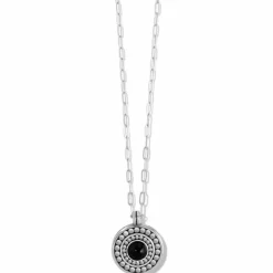Brighton Pebble Dot Onyx Reversible Necklace Black-Gold Online