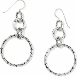 Brighton Pebble Rings French Wire Earrings Silver Online