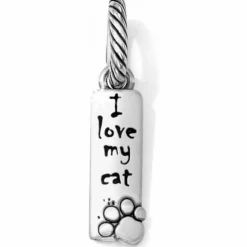 Brighton Pensieri Cat Charm BrushedSilver Sale
