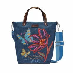 Brighton Petalwings Embroidered Medium Messenger Bag Multi Best