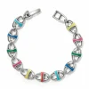 Brighton Portofino Link Reversible Bracelet Silver-Multi Online