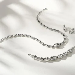 Brighton Portofino Sparkle Bracelet Silver New