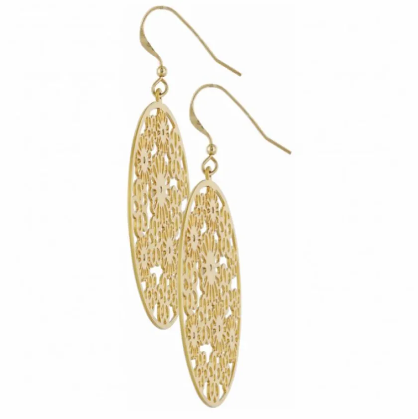 Brighton Posey Disc French Wire Earrings New