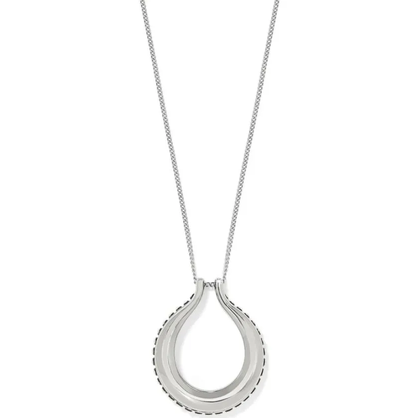 Brighton Pretty Tough Arch Necklace Silver Hot