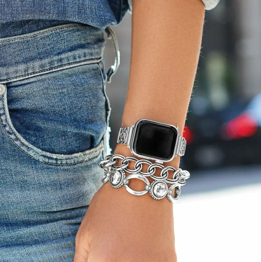 Brighton Pretty Tough Bold Stud Bracelet Silver Online