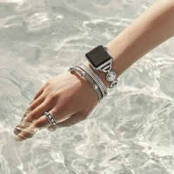 Brighton Pretty Tough Bold Watch Band Silver Sale