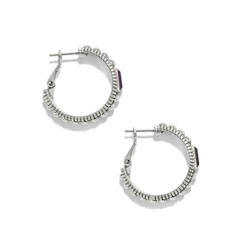 Brighton Pretty Tough Gem Hoop Earrings Clearance