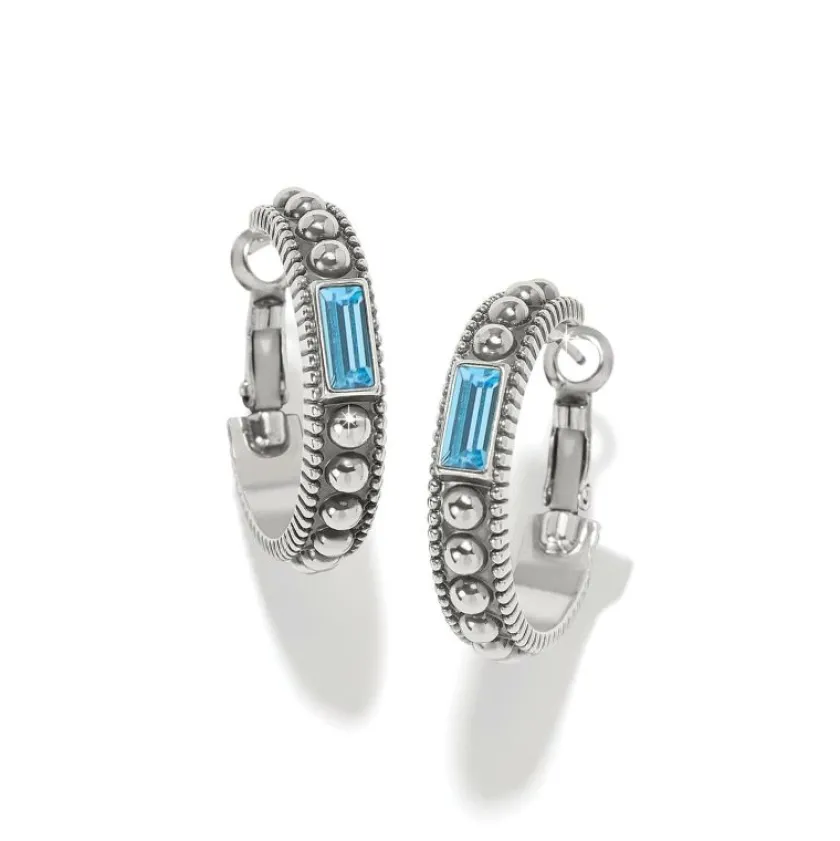Brighton Pretty Tough Gem Hoop Earrings Clearance